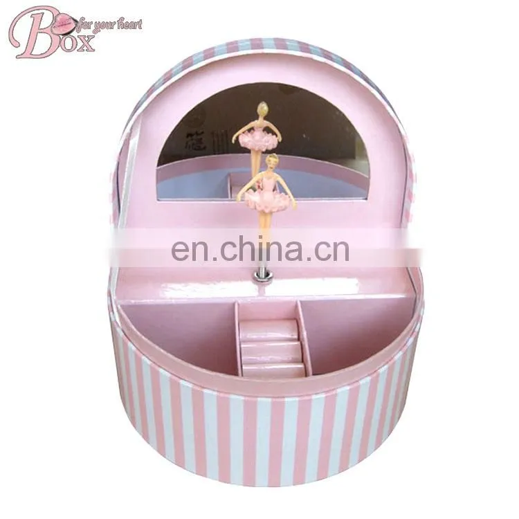Hot Sale Cardboard Paper Jewelry Music Box