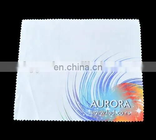 sublimation printed microfiber eyeglasses cleaning cloth
