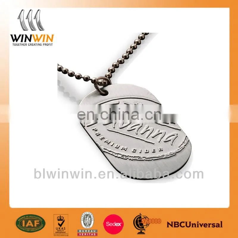 wholesale custom metal dog tag with good quality