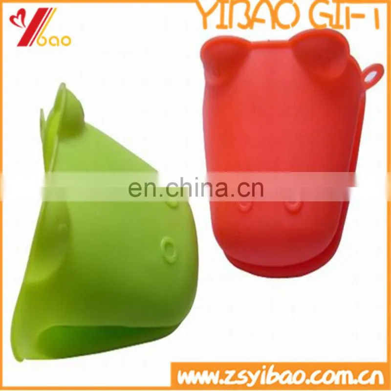 Customize food-grade BBQ heat resistant silicone baking gloves for cooking