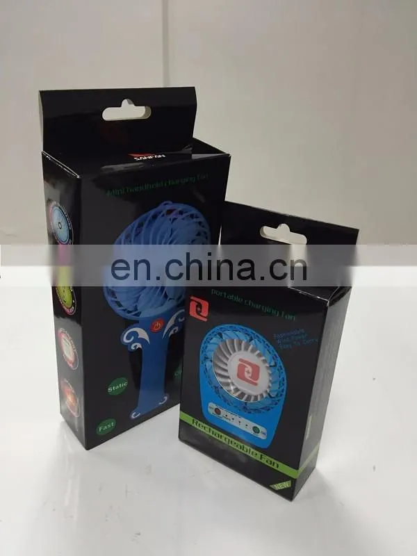 Multi-Functional Portable 18650 Rechargeable USB Mini Desk Fan With Customized Logo