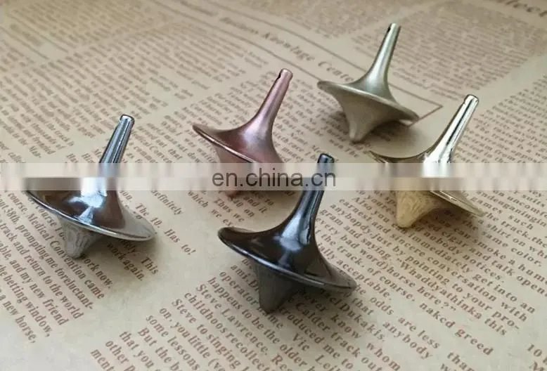metal alloy spinning top key chain with logo spinning top toys keychain promotional gifts for adults and children