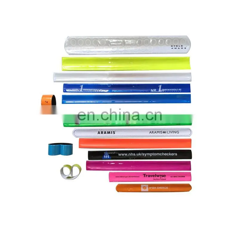 CE EN13356 christmas gifts PVC reflective band