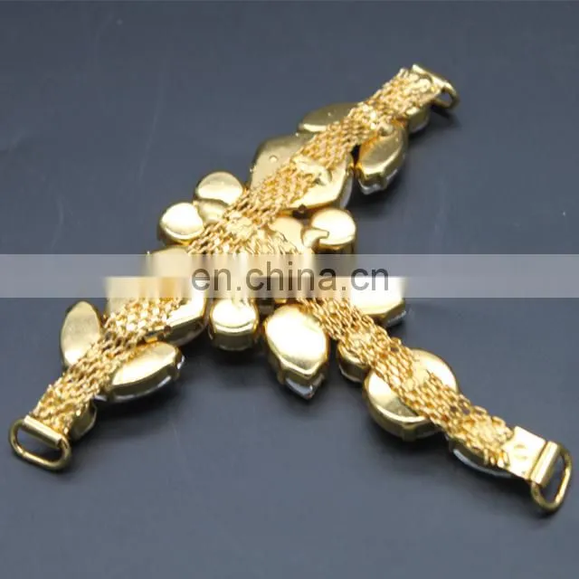 hdt362 Wholesale Sandal Decoration And Shoe ornament chain Women Shoes accessories
