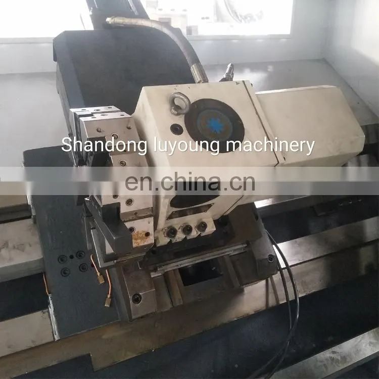 TCK630 factory price small linear guide way slant bed lathe machine