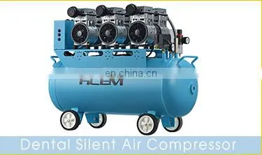 High quality low noise mini oil free piston vacuum pump for milking machine