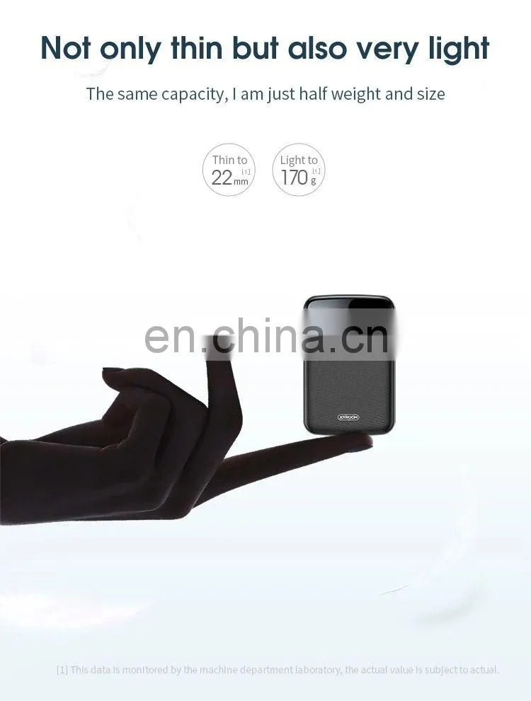 joyroom led 10000mah smart powerbank 10000 mah