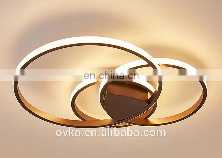 Creative ring ceiling lamp furniture practical lighting