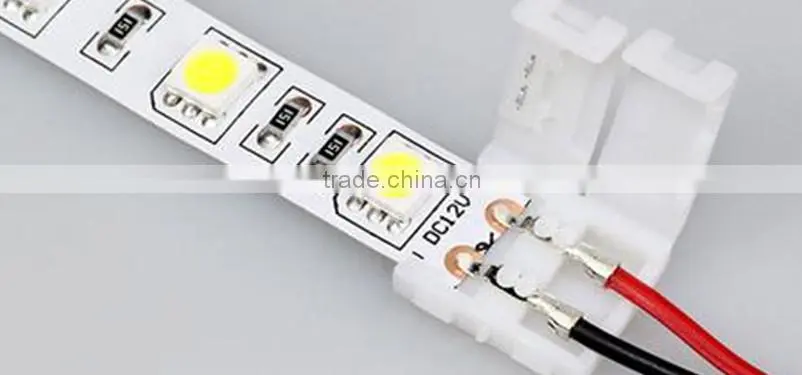 LED Connector for led single color strip light with 2 connectors