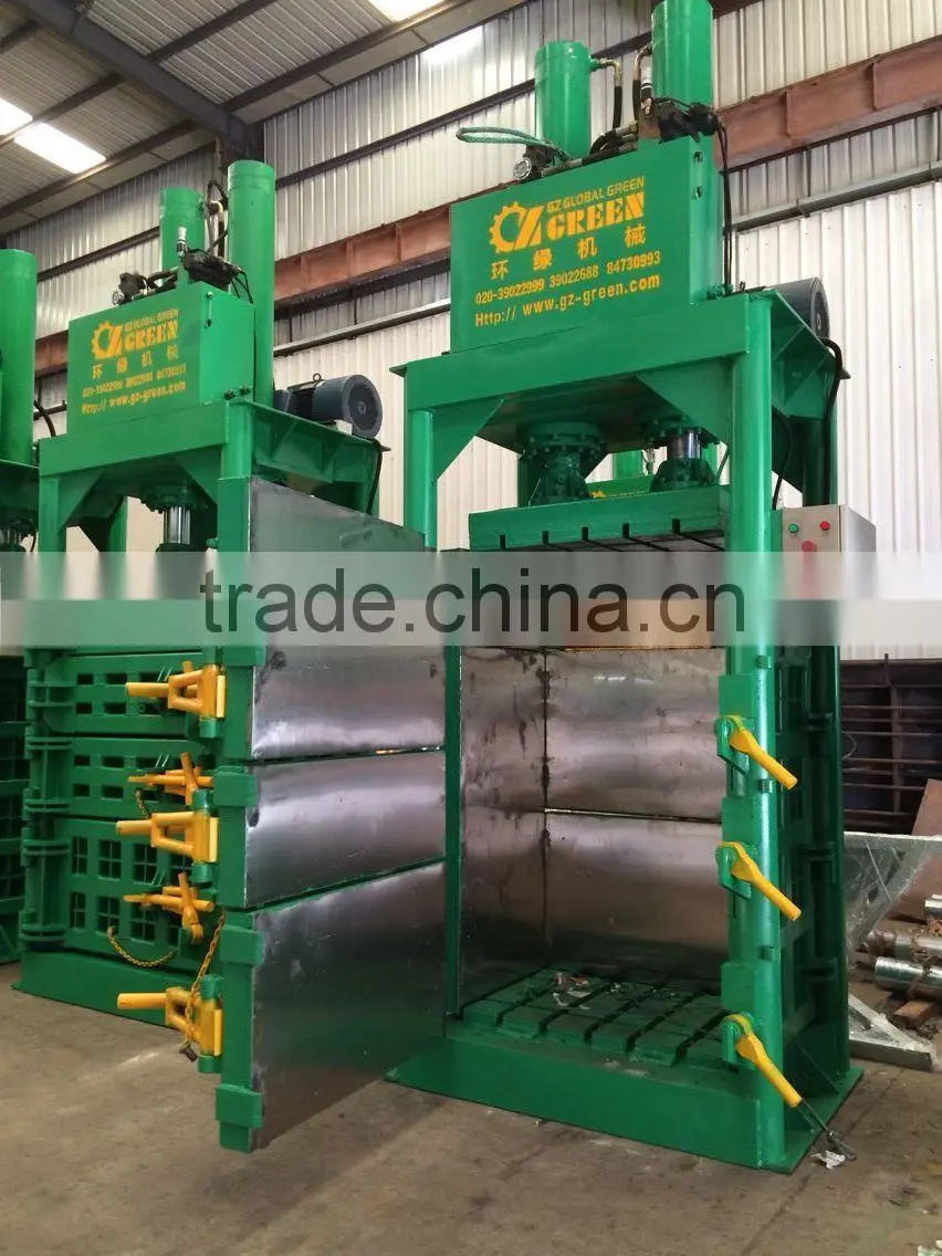 Hot Sale Vertical Hydraulic Clothing Baler YL-150