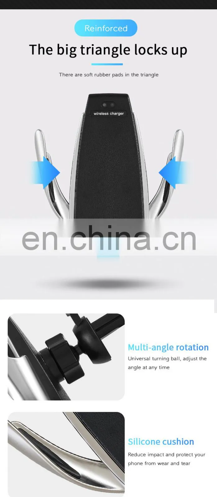 Qi Wireless Charging High Efficlency Wireless Charging For Iphone 6/7/8 Mobile Phones Charging Station