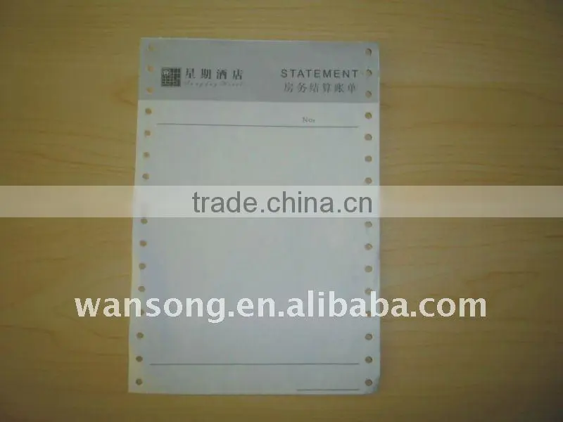 Factory direct carbonless invoice book , custom invoice printing with high quality