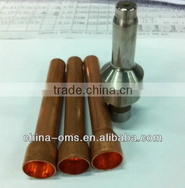 Auto loading and unloading tube end forming machine