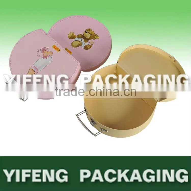 High quality small paper suitcase with handle