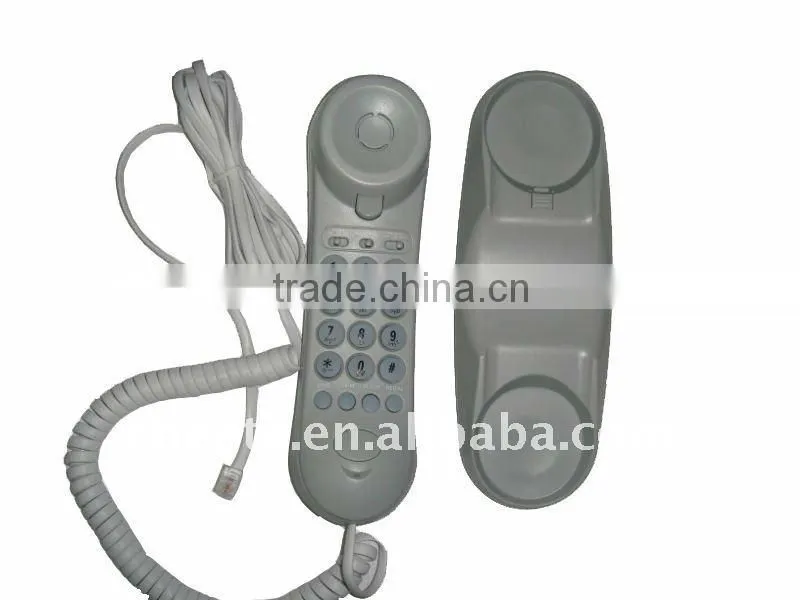 Wall mountable hotel phone
