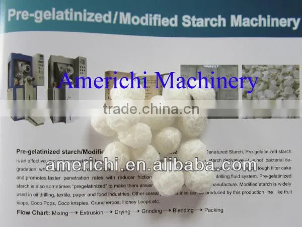 modified starch for oil drilling making machine