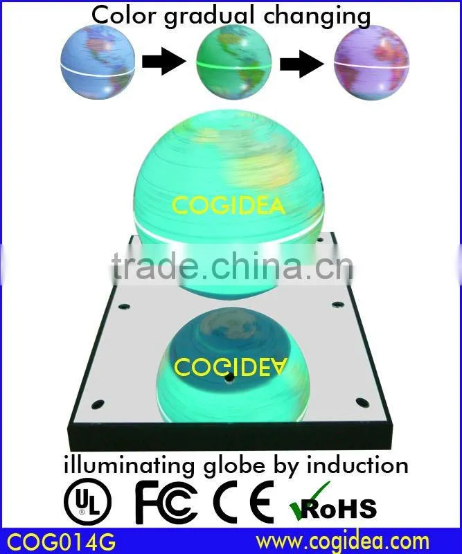 hot selling magnetic suspending globe floating globe spinning globe