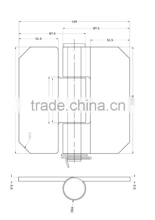 01506 trailer,truck,van body hinges with high quality