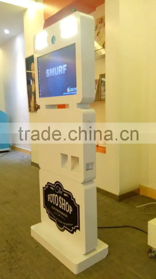 customized made metal digital photo booth enclosure for sale