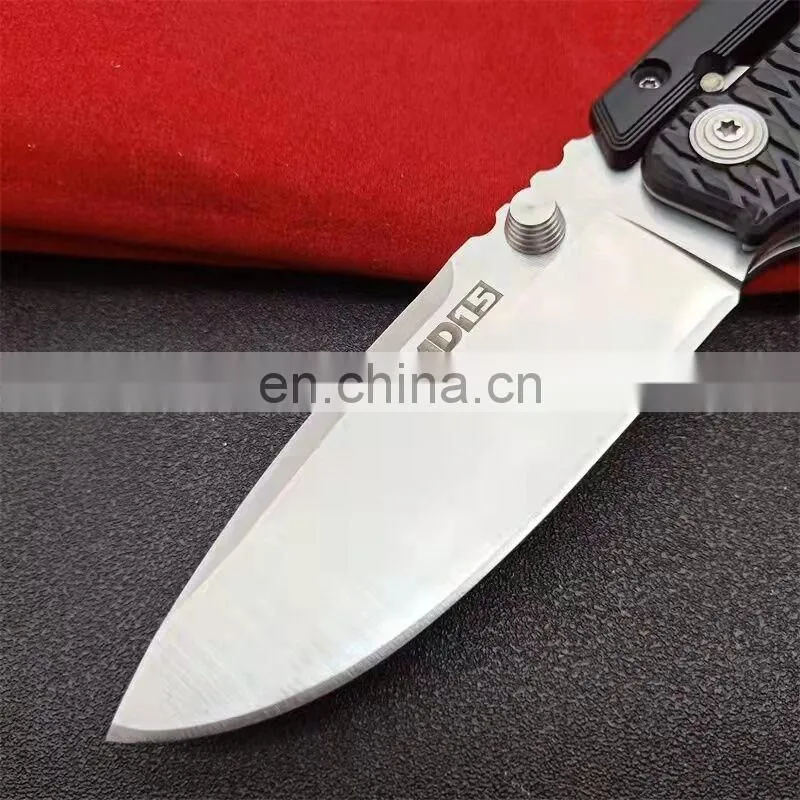 Cold Steel AD-15 Scorpion Pocket Tactical Survival Hunting Folding Knife 3.68" S35VN Blade Black G10 Handles Outdoor EDC Tools