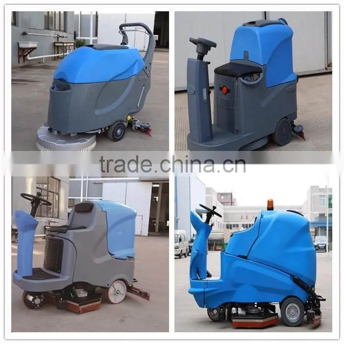 4-5 working hours automatic battery scrubber machine