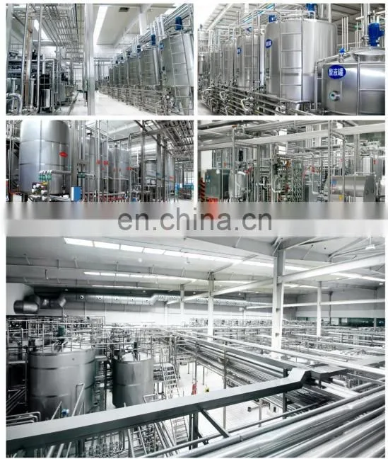 Evaporated Milk Processing Line Condense Milk Making machine Sweetened condensed Milk Processing Plant