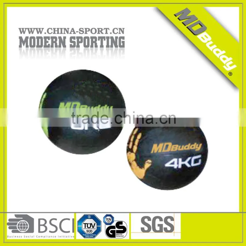 Popular fitness equipment new product medicine ball with handprint