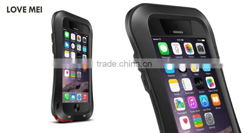 LOVE MEI Waterproof Dustproof Drop-proof Case Cover For Iphone and Samsung