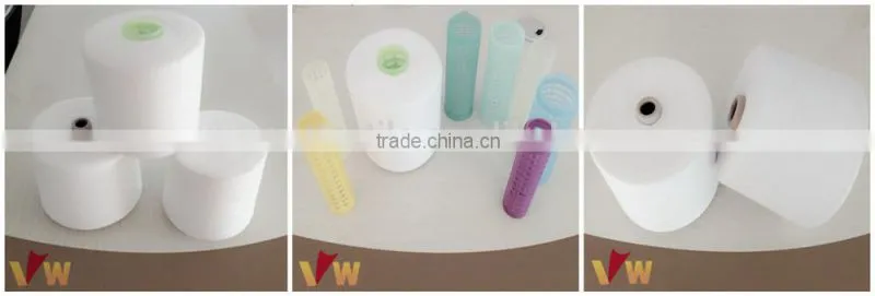 new product Polyester twisted yarn fabric dyed yarn for polyester sewing thread on china market