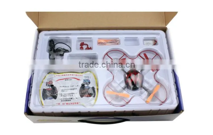 China Manufacture 2.4G 4 CH 4 Axis RC Ladybird RC Quadrocopter UFO with Gyro RC Drone RTF