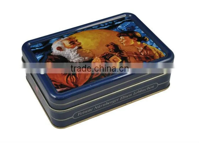 Hot selling silver metal cd box