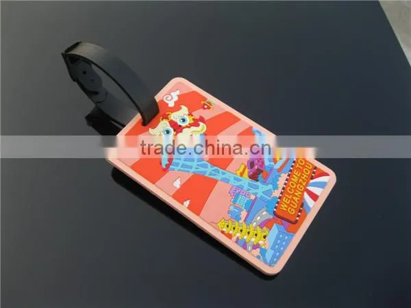 eco-friendly PVC luggage tag