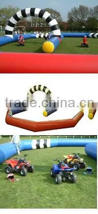 race track for ATV cars inflatable sport