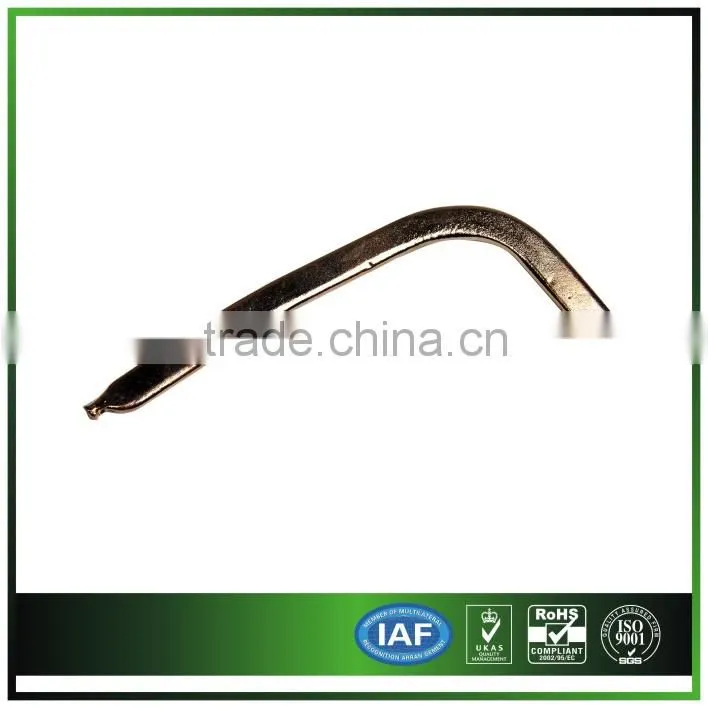 sintered bended oblate Copper Heat Pipe applied in heat sink