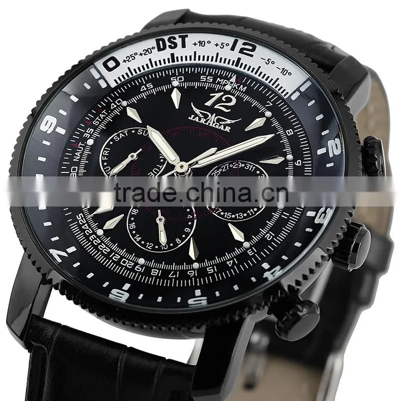 Big Dial Mens Watch Man Automatic Mechanical Men Fashion Watch WM344