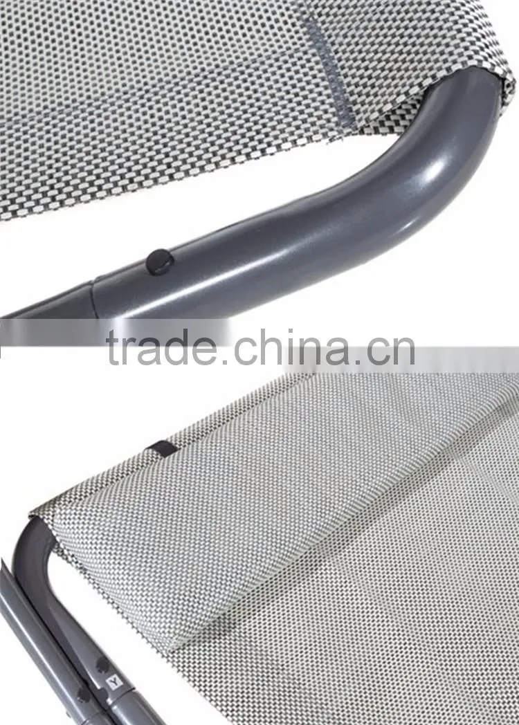 Double Hammock with Steel Stand and Sun Shade Hanging Hammock Chair Garden Swing Hammock