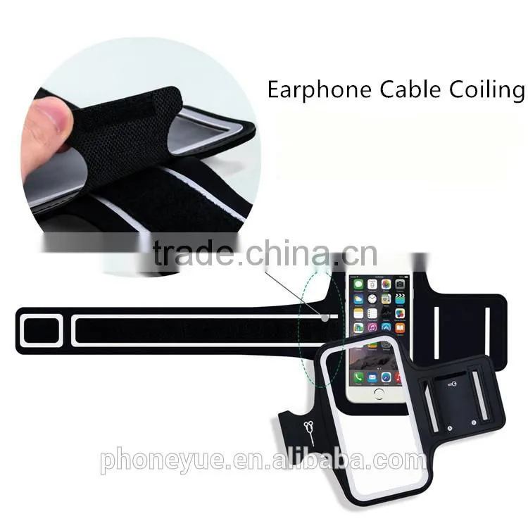 Fashion Sports Gym Running Waterproof Touchable Arm Band For iPhone 6 Plus