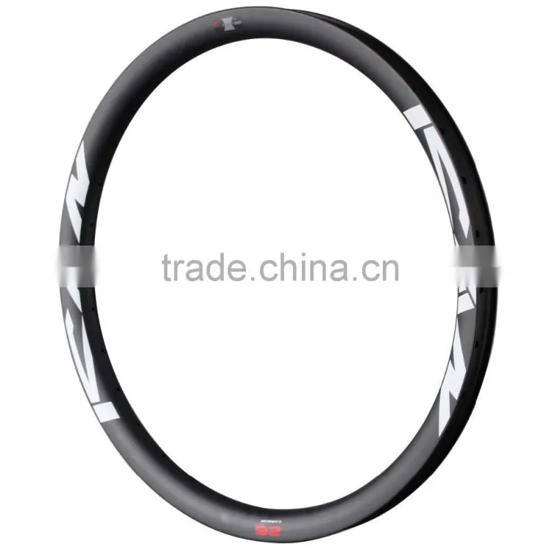 OEM 26er carbon clincher bike rims all moutain MTB tubeless wheel rims