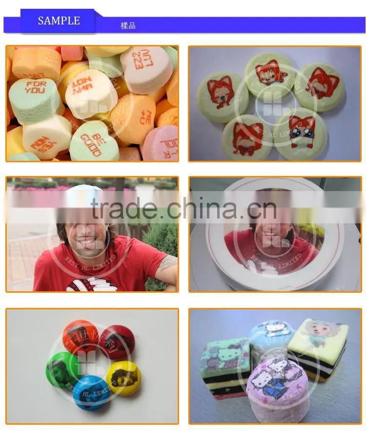 CE, SGS Approval Newest Popular Edible Grade Printer For Cake