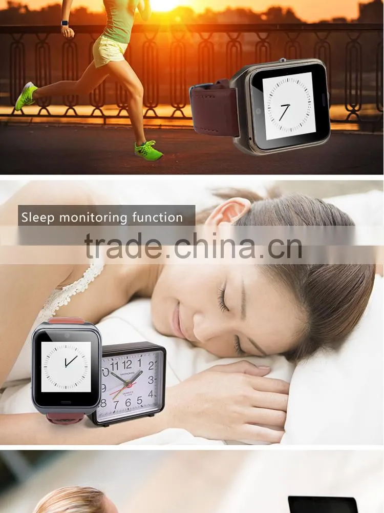 Quad band GSM GPRS smart phone watch with 1.3MP HD camera