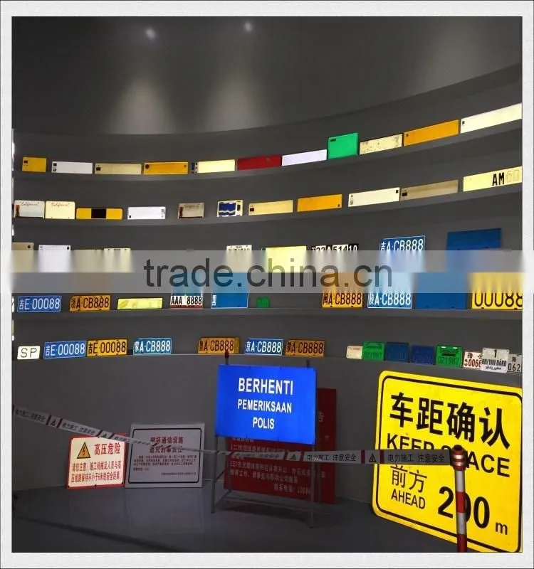 Number Plate Grade Reflective Materials