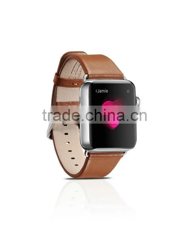 Icarer Luxury Series Genuine Leather Watch band For iWatch Wrist Strap For 42MM Apple Watch MT-4069