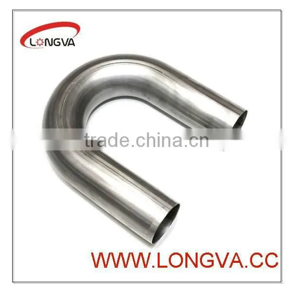 stainless steel 180 degree elbow