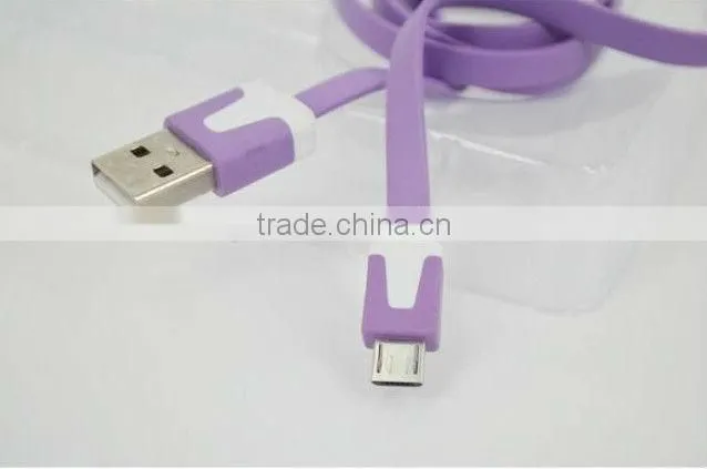 Noodle Cable For Samsung Cable USB Flat