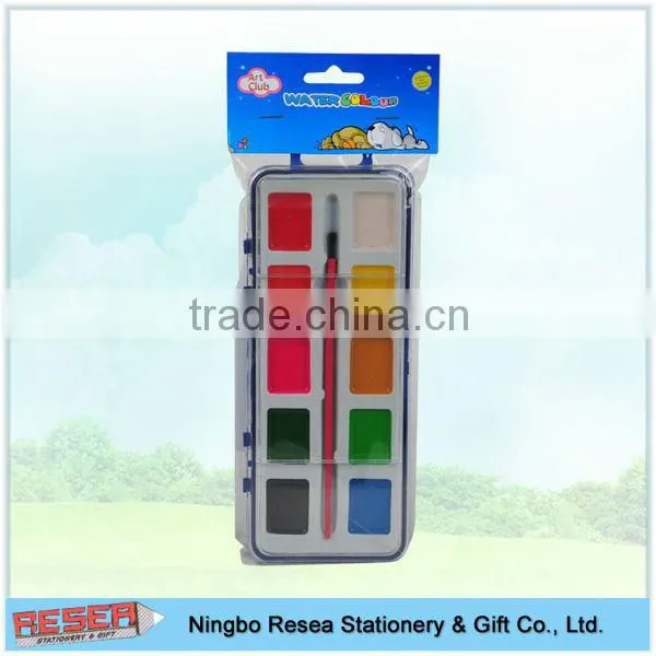 round 21pcs water colors