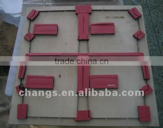 Semi auto paper board creasing and die cutting machine
