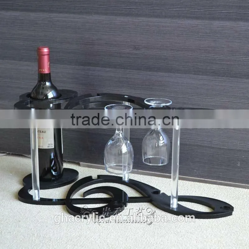 GH-RZ241 2014 new design! hot sale tabletop wine storage rack / wine rack / wine shelf
