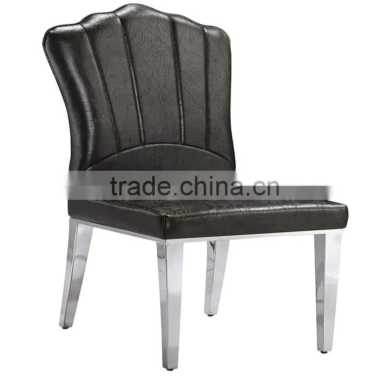 Dining room furniture white artificial leather dining chair Y-627#