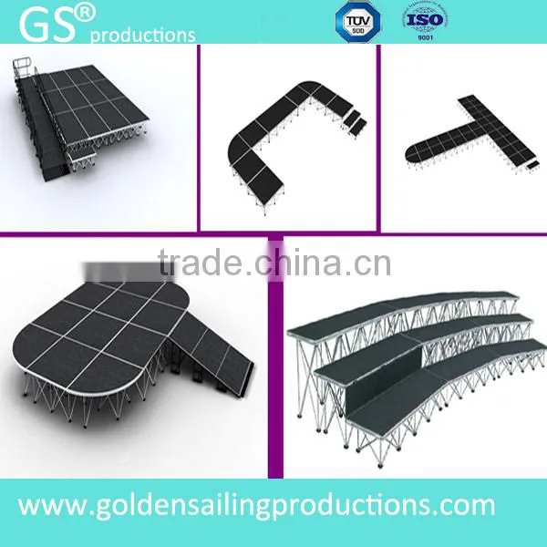 best quality aluminum portable stage for events