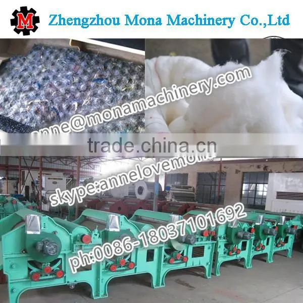 Polyester/Textile /Fabric Cotton Yarn Waste Recycling Machine